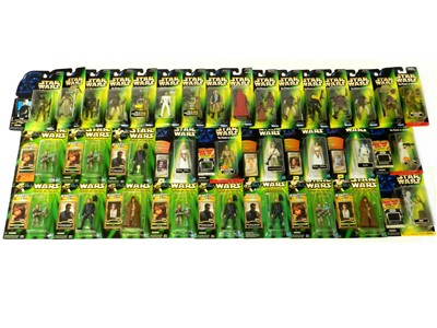 Lot 363 - Kenner/Hasbro 3 3/4" Star Wars Blister Carded...