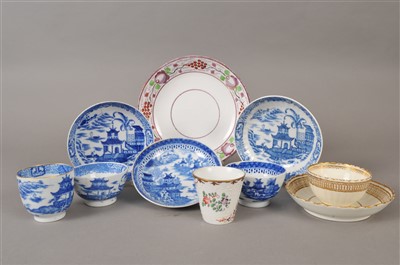 Lot 159 - English and European porcelain including Caughley