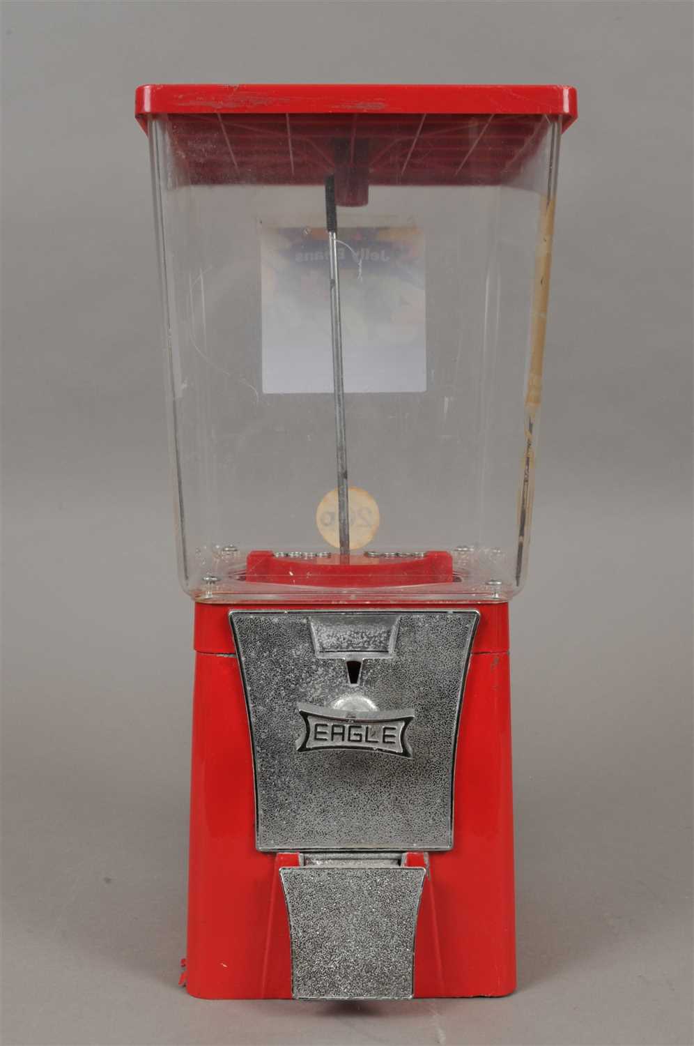 Lot 298 - A British vintage Eagle brand tuck shop sweet dispenser
