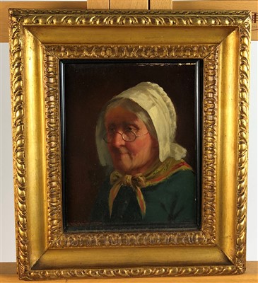 Lot 144 - D W Hutchinson, old lady