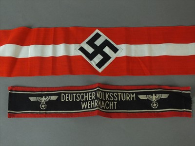 Lot 341 - Two German Third Reich armbands