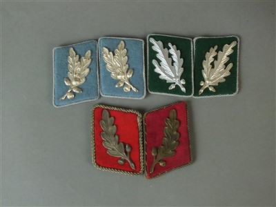 Lot 342 - German Third Reich SA collar tabs