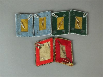 Lot 342 - German Third Reich SA collar tabs