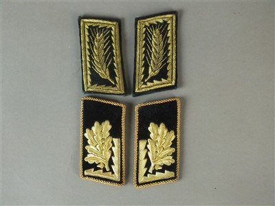 Lot 346 - German Third Reich collar tabs