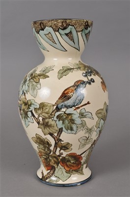 Lot 199 - Doulton Lambeth faience vase