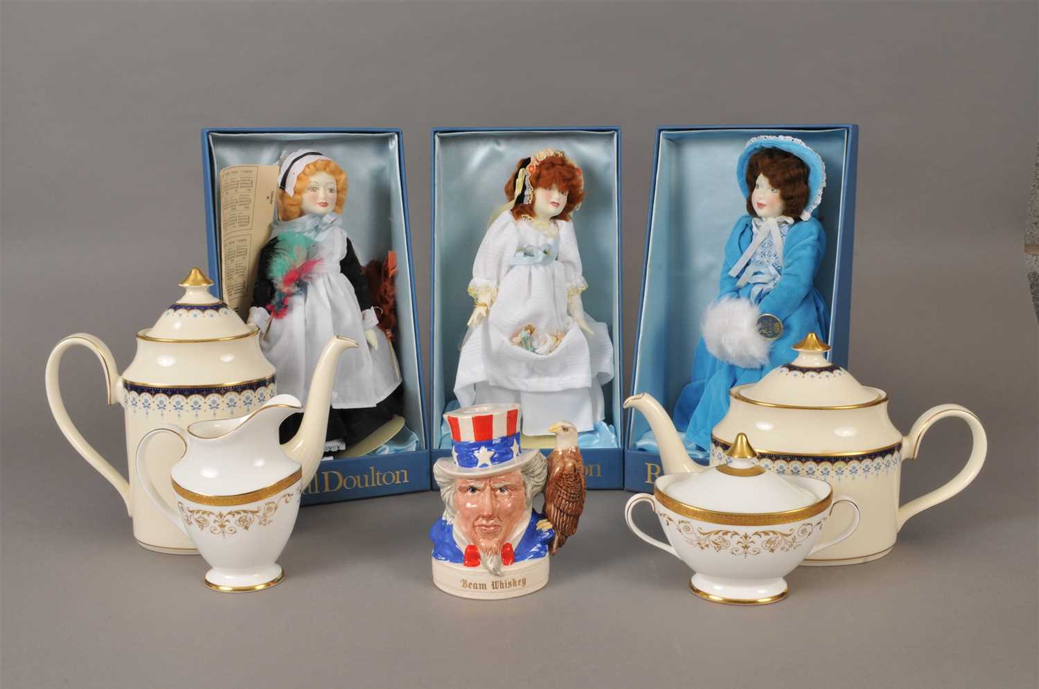 Lot 156 - Royal Doulton dolls and ceramics
