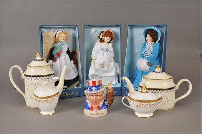 Lot 156 - Royal Doulton dolls and ceramics