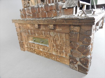 Lot 431 - A German Black Forest musical decanter box