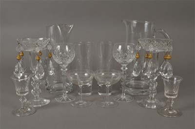 Lot 247 - Group of drinking glassware