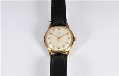 Lot 182 - A Gentlemans 9ct Gold Tudor Wristwatch