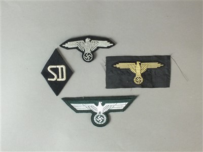 Lot 353 - German Third Reich cloth insignia