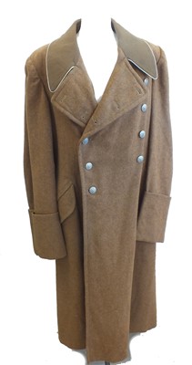 Lot 380 - German Third Reich RMfdbO officer's greatcoat