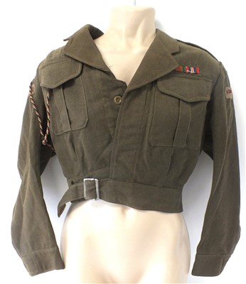 Lot 385 - British WW2 Auxiliary Transport Service battledress blouse