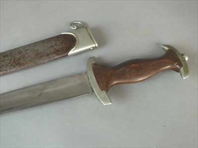 Lot 392 - German Third Reich SA dagger and scabbard