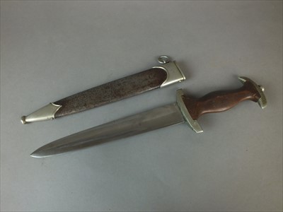 Lot 392 - German Third Reich SA dagger and scabbard