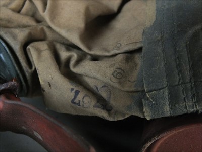 Lot 394 - A rare WW1 Home Service Gask mask