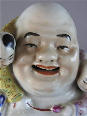 Lot 39 - A Chinese famille rose porcelain standing...