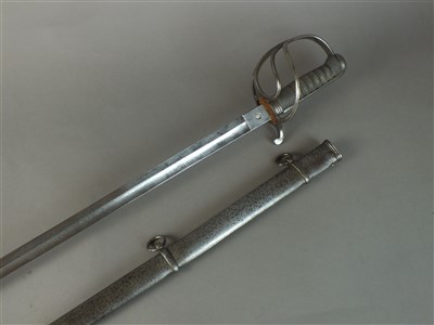 Lot 191 - George V 1821 Pattern Artillery Officer's sword