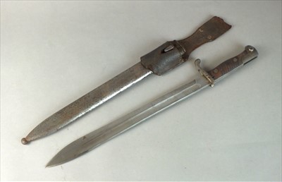 Lot 260 - WW1 German M98/05 Butcher Bayonet