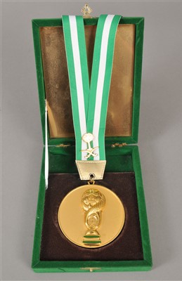 Lot 158 - A Saudi Arabian 'Kings Cup' football medal
