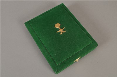 Lot 158 - A Saudi Arabian 'Kings Cup' football medal