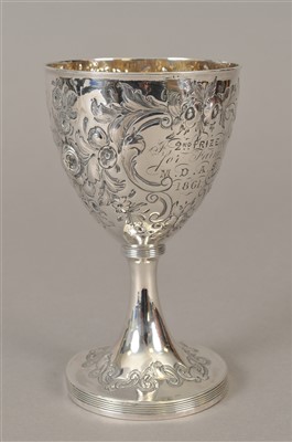 Lot 36 - A George III silver goblet