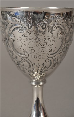 Lot 36 - A George III silver goblet