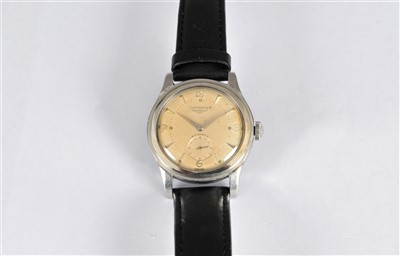 Lot 101 - A Gentlemans Longines in Stainless Steel