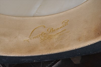 Lot 446 - A leather boxed Lincoln Bennett & Company top hat