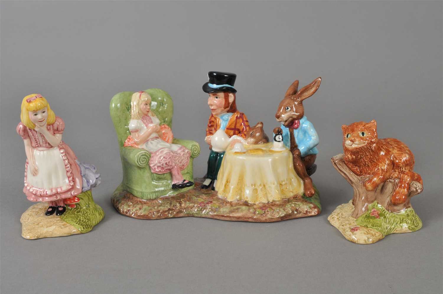 Lot - Beswick Alice in Wonderland Figurines