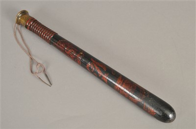 Lot 320 - A Victorian Special Constable constabulary truncheon