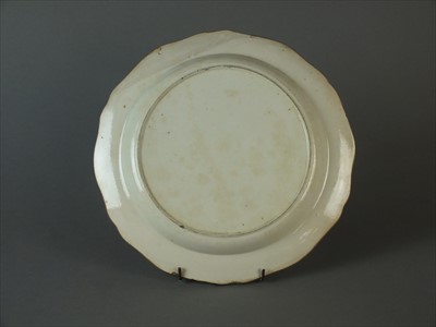 Lot 153 - Creamware maritime plate