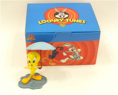 Lot 173 - Seven Coalport and one Wedgwood models of Looney Tunes characters