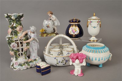 Lot 252 - Small group of English and European ceramics