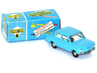 Lot 373 - Spot-on 193 NSU Prinz 4, boxed. In light blue,...