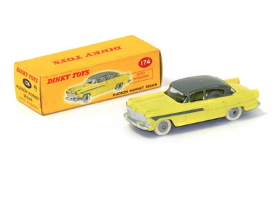 Lot 379 - Dinky 174 Hudson Hornet Sedan, boxed. In...