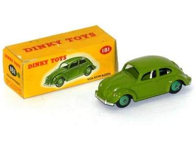 Lot 383 - Dinky 181 Volkswagen (Beetle) Saloon, boxed....