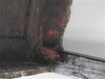 Lot 54 - A Chinese carved rosewood chair, early 20th...