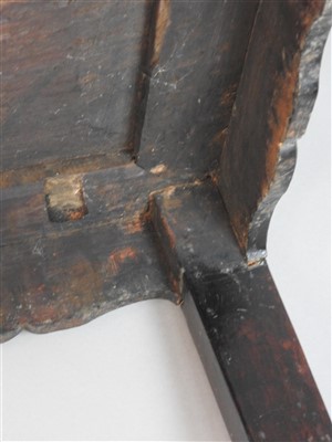 Lot 54 - A Chinese carved rosewood chair, early 20th...