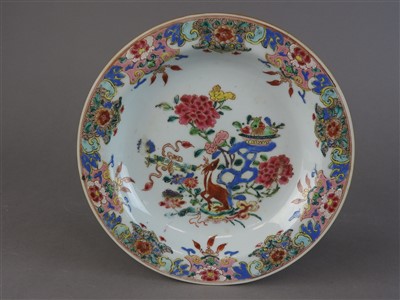 Lot 138 - A pair of Chinese famille rose porcelain...