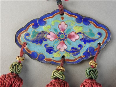 Lot 14 - Two Chinese Canton famille rose enamel...