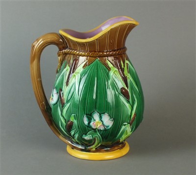 Lot 154 - George Jones majolica jug