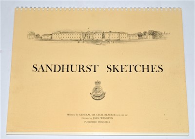 Lot 255 - BLACKER, General Sir Cecil, Sandhurst Sketches....