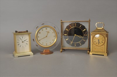 Lot 532 - Four assorted 20th century mantle clocks