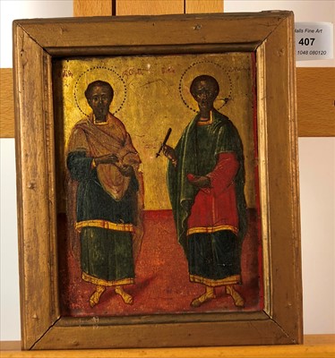 Lot 407 - Eastern European School, Icon