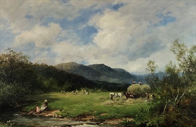 Lot 790 - David Bates, landscape, oil