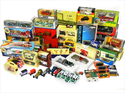 Lot 511 - Assorted Diecast: Franklin Mint, Corgi, Matchbox Dinky etc.