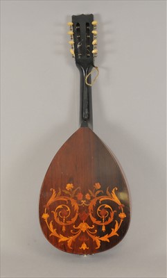 Lot 506 - An early 20th century Neapolitan mandolin