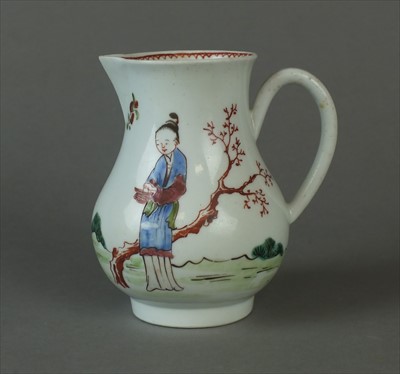 Lot 355 - Liverpool sparrow beak milk jug, circa 1762