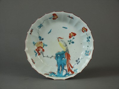 Lot 358 - Worcester saucer dish, circa 1768-70